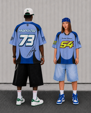 'MT' Alex 73 BK8 Gre Racing Mesh Football Jersey