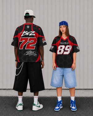 'MT' Bez 72 Racing Mesh Football Jersey