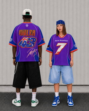 'MT' El Turco 7 Prima Racing Mesh Football Jersey