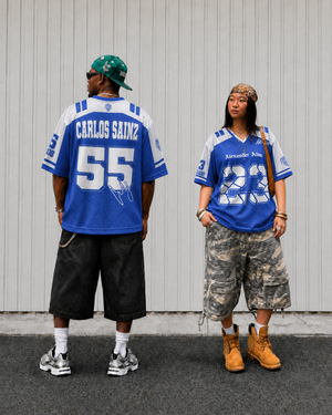 Albon #23 Racing Mesh Football Jersey
