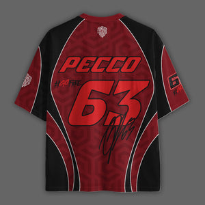 'MT' Pecco 63 Ducati Racing Mesh Football Jersey