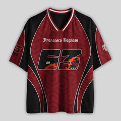'MT' Pecco 63 Ducati Racing Mesh Football Jersey