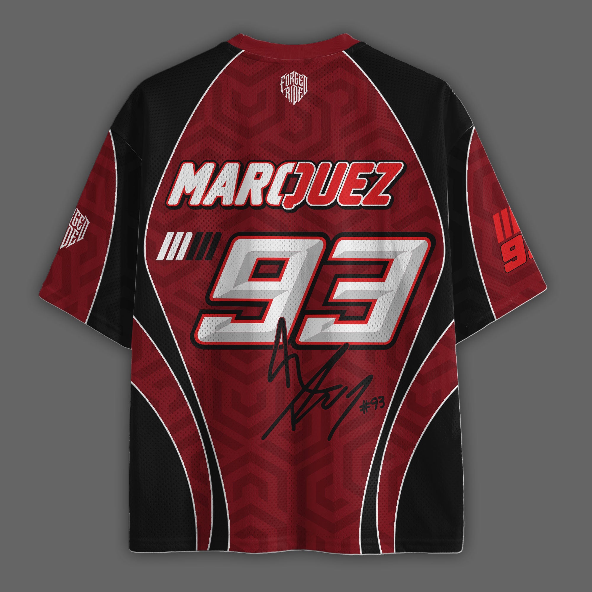 'MT' Marc 93 Ducati Racing Mesh Football Jersey