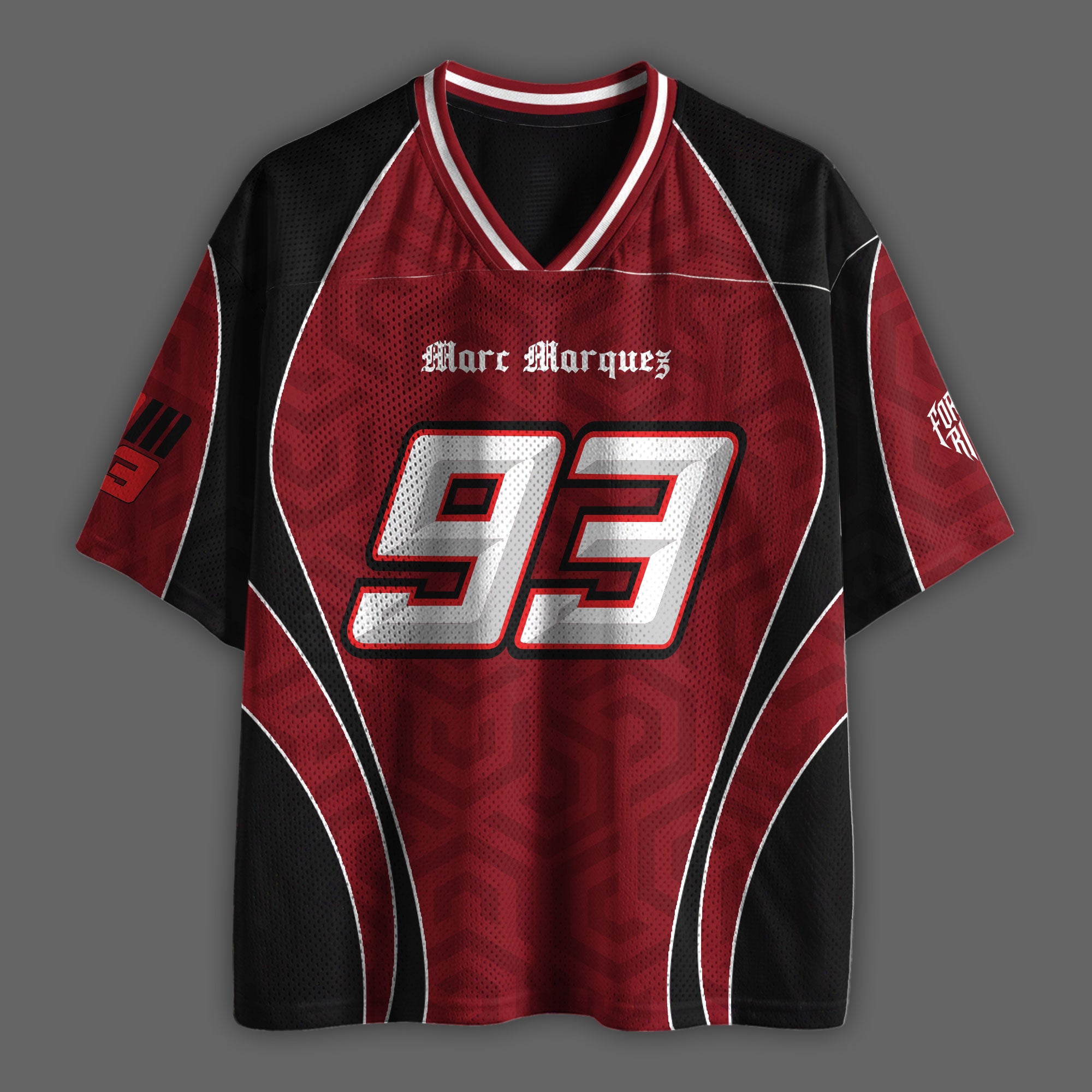 'MT' Marc 93 Ducati Racing Mesh Football Jersey