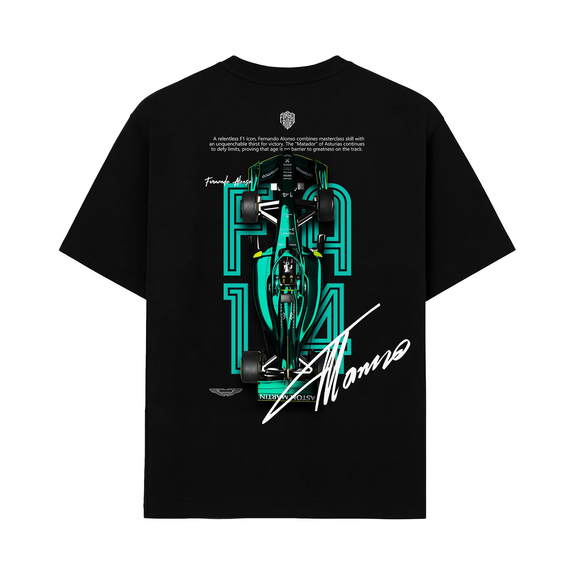 Alonso FA14 Martin F1 Signature T-Shirt