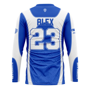 [HJ] Albon #23 Graphic Long Sleeve Jersey - Racing Shirt
