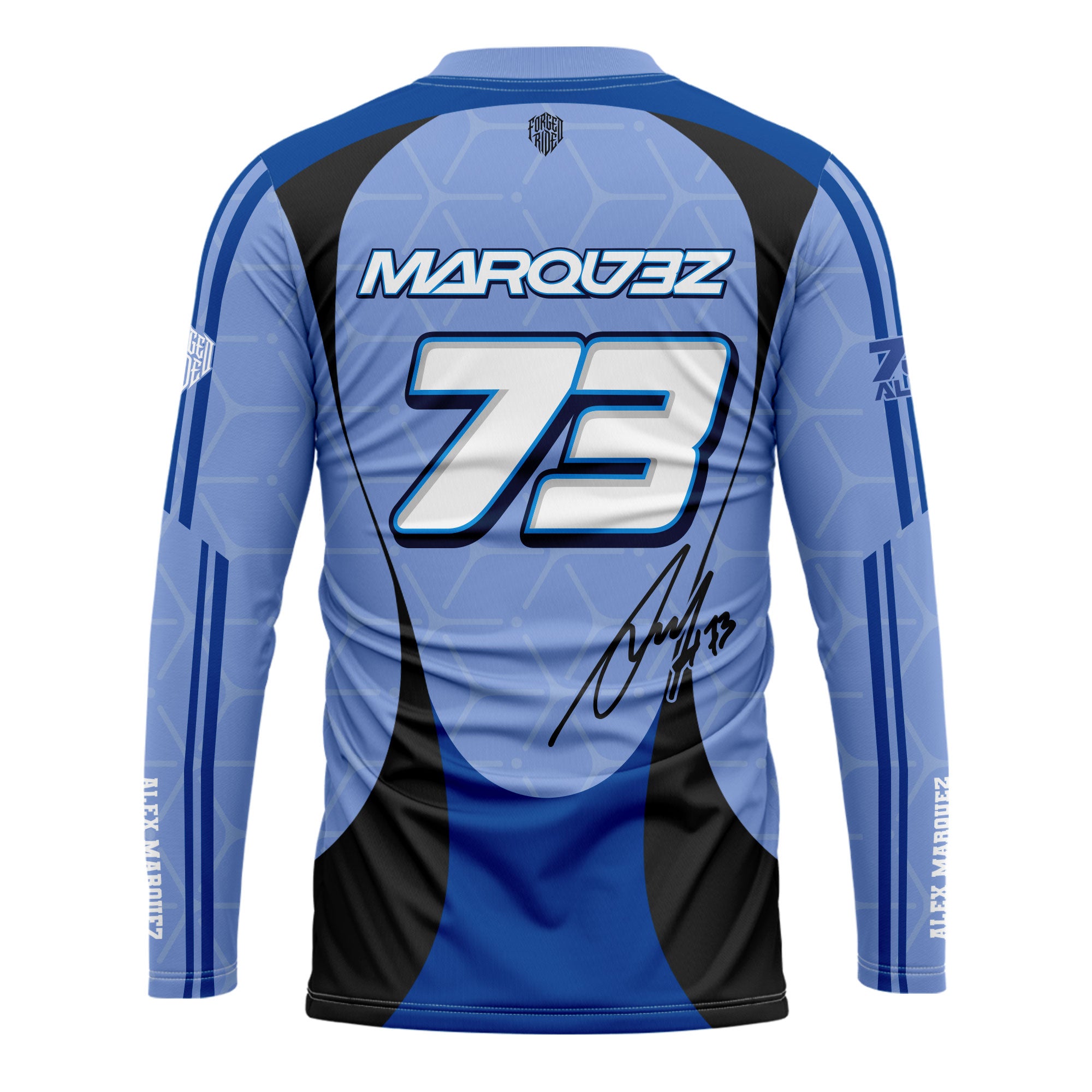 [HJ] Marquez #73 Long Sleeve Racing Jersey - Racing Fan Apparel