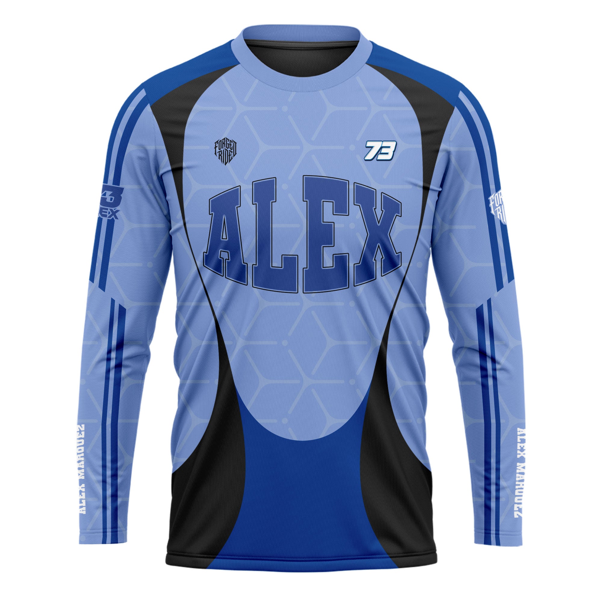 [HJ] Marquez #73 Long Sleeve Racing Jersey - Racing Fan Apparel