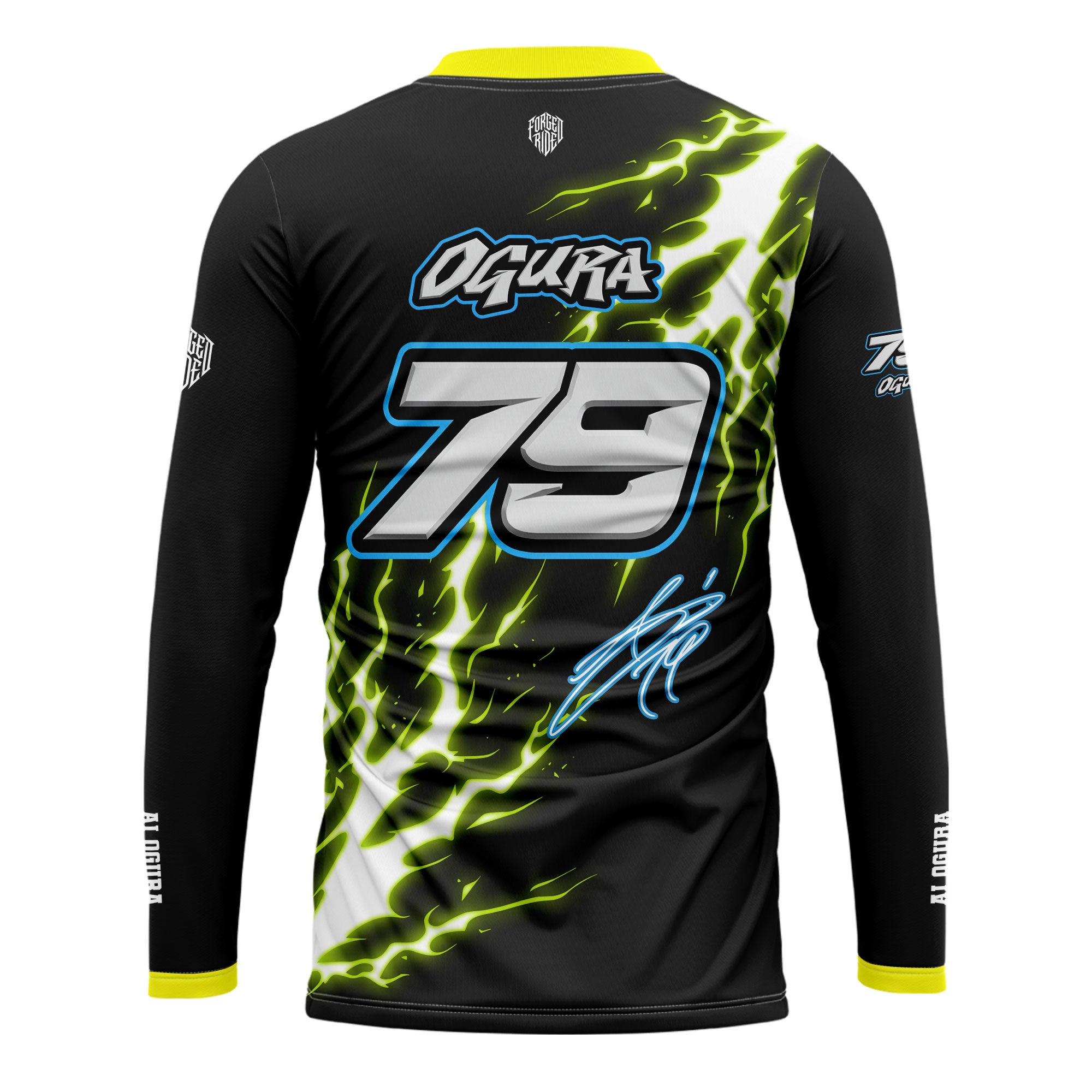 [HJ] Ogura #79 Racing Long Sleeve Jersey - Driver Apparel