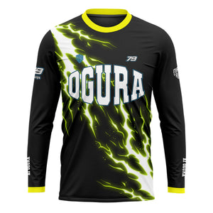 [HJ] Ogura #79 Racing Long Sleeve Jersey - Driver Apparel