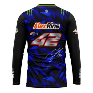 [HJ] Alex #42 Long Sleeve Racing Jersey - Driver Apparel