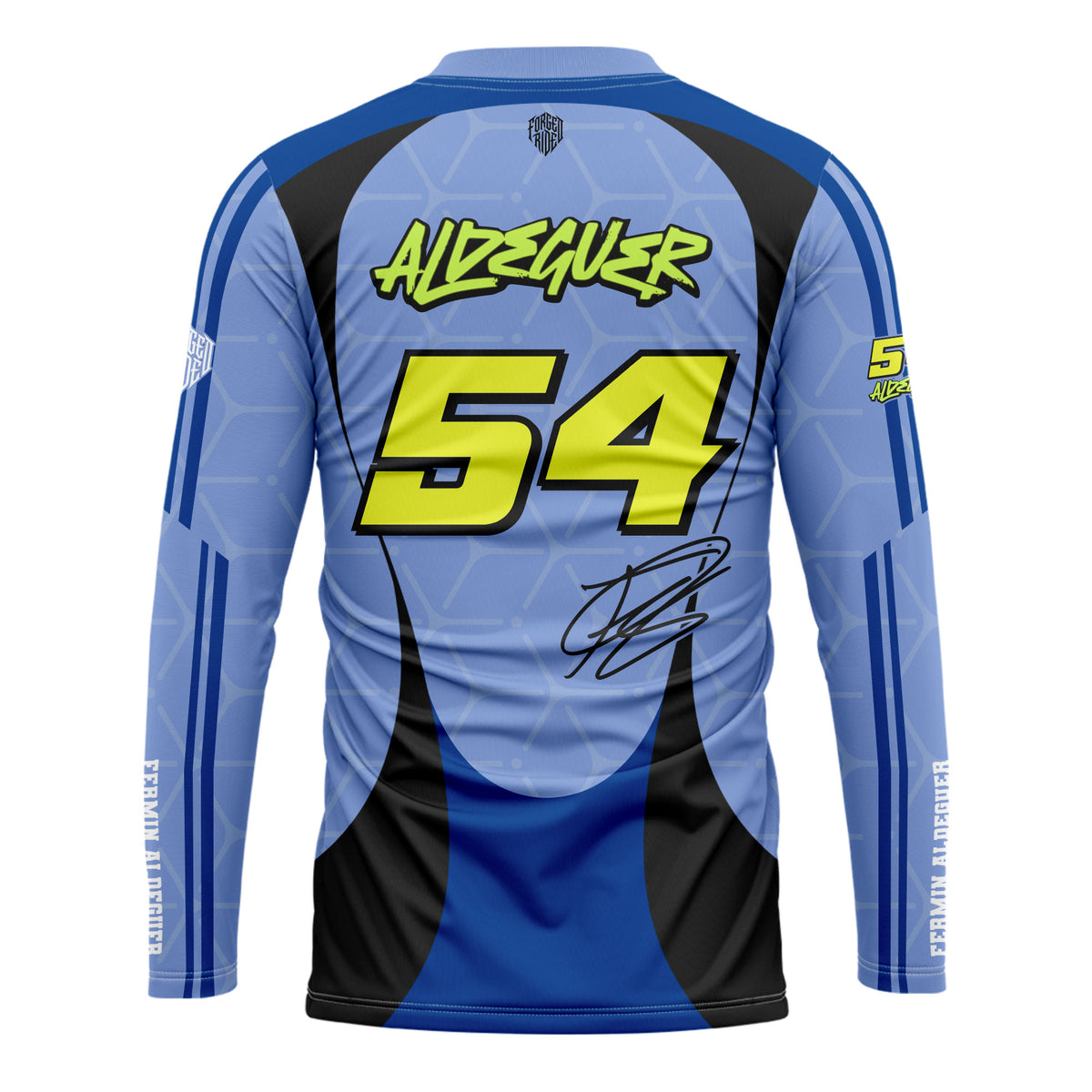[HJ] FA54 Fermin Long Sleeve Racing Jersey - Racing Fan Apparel