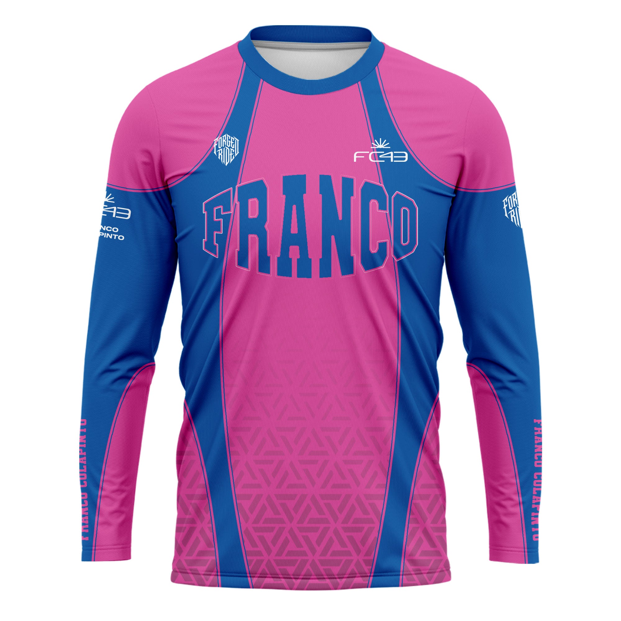 [HJ] FC43 Franco Long Sleeve Racing Jersey - Racing Shirt