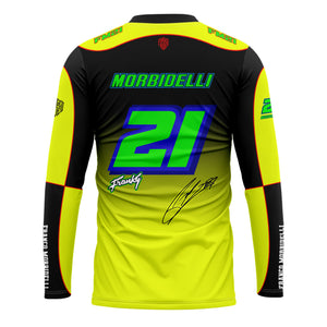 [HJ] Morbidelli #21 Racing Long Sleeve Jersey - Driver Apparel