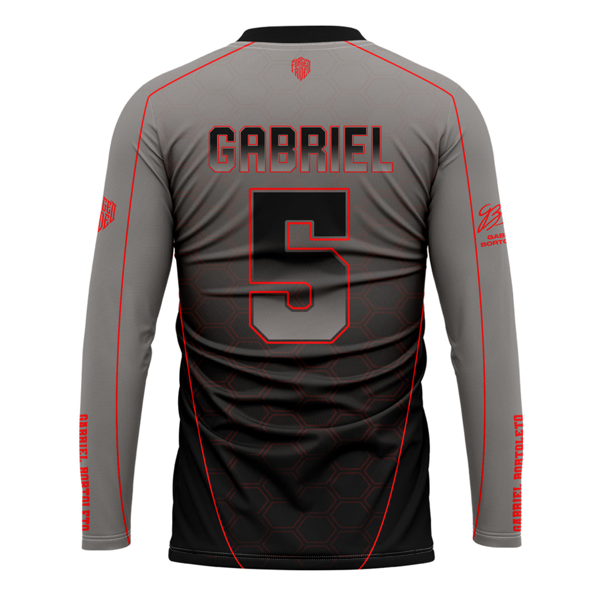 [HJ] GB5 Gabriel Long Sleeve Racing Jersey - Racing Shirt