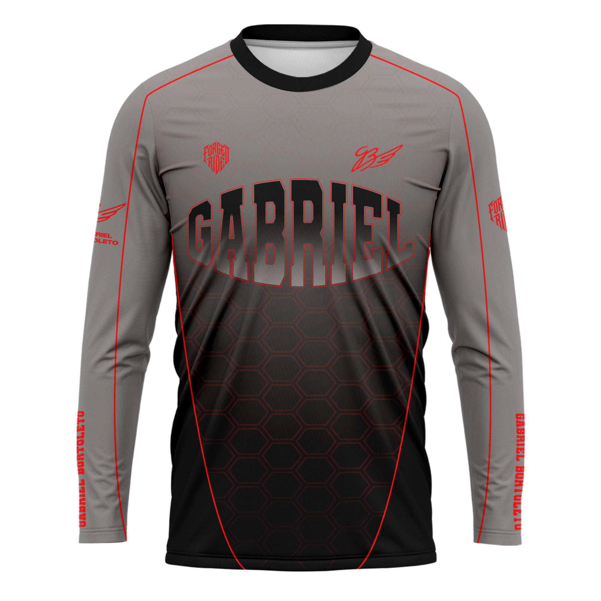 [HJ] GB5 Gabriel Long Sleeve Racing Jersey - Racing Shirt