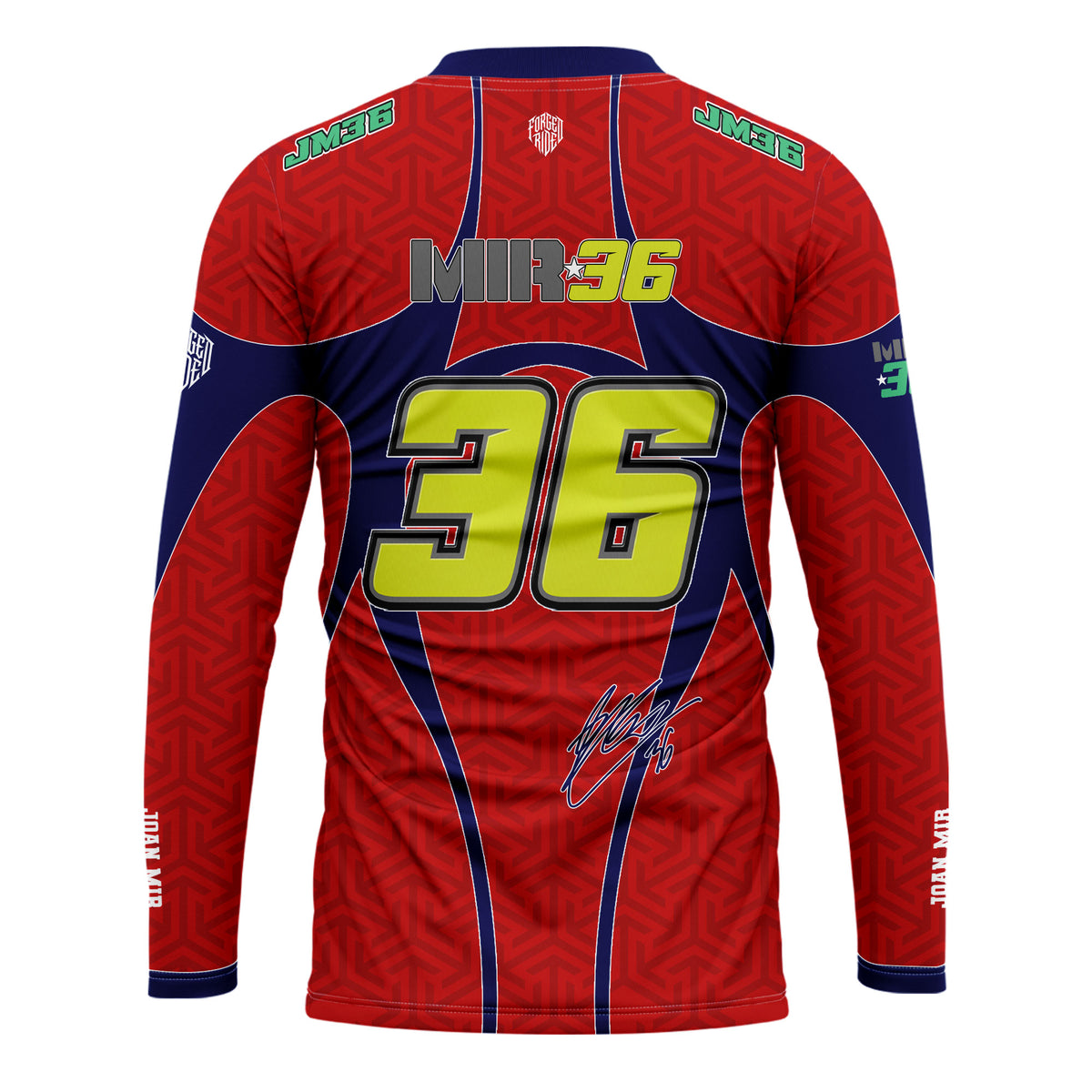 [HJ] Mir #36 Racing Long Sleeve Jersey - Driver Apparel