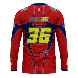 [HJ] Mir #36 Racing Long Sleeve Jersey - Driver Apparel