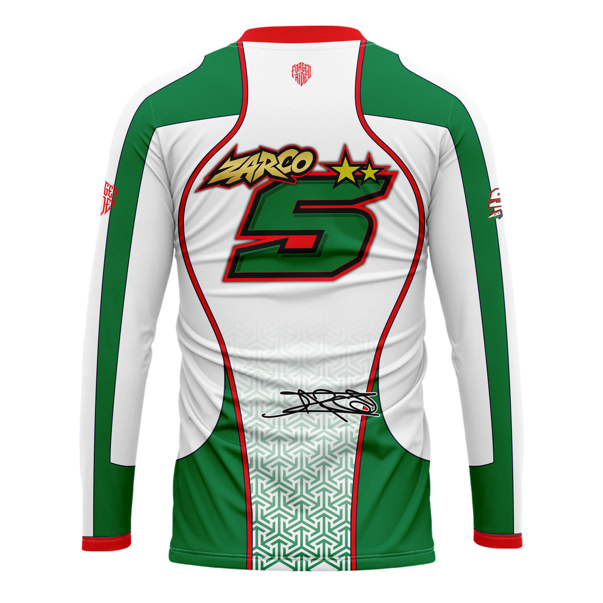 [HJ] Zarco #5 Long Sleeve Racing Jersey - Racing Fan Apparel