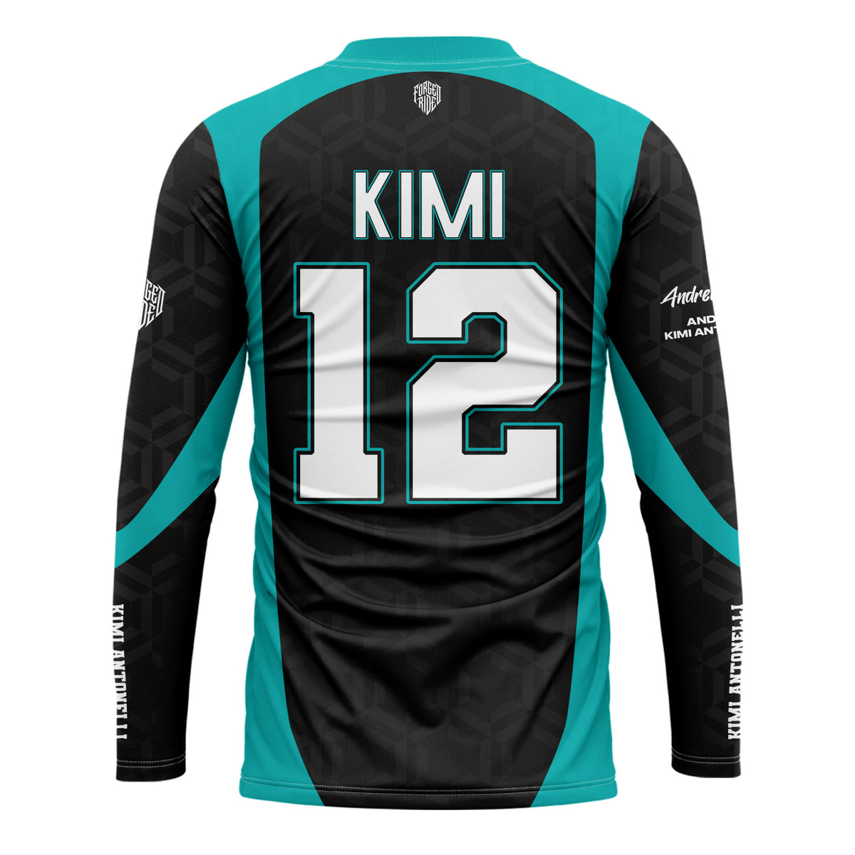 [HJ] Kimi #12 Long Sleeve Racing Jersey - Motorsport Jersey