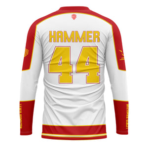 [HJ] Lewis #44 Long Sleeve Racing Jersey - Motorsport Jersey