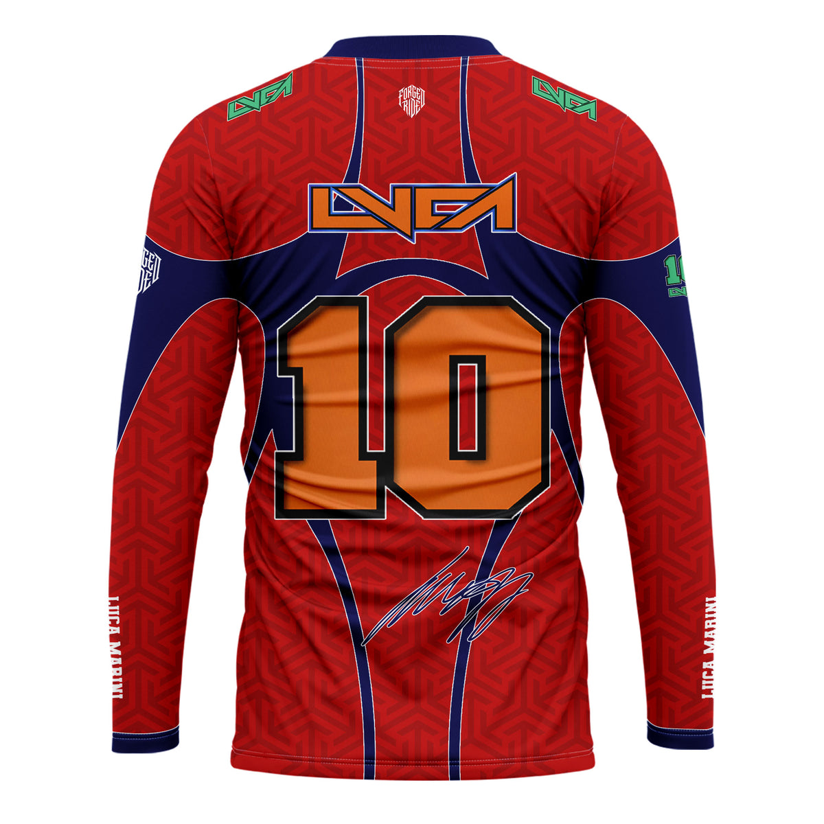 [HJ] LM10 Luca Racing Long Sleeve Jersey - Driver Apparel
