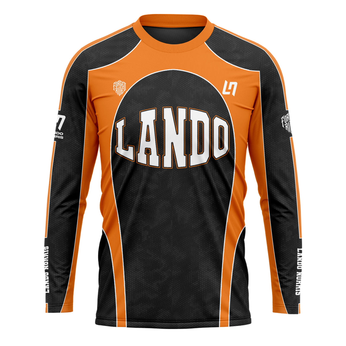 [HJ] LN1 Long Sleeve Racing Jersey - #1 Fan Gear
