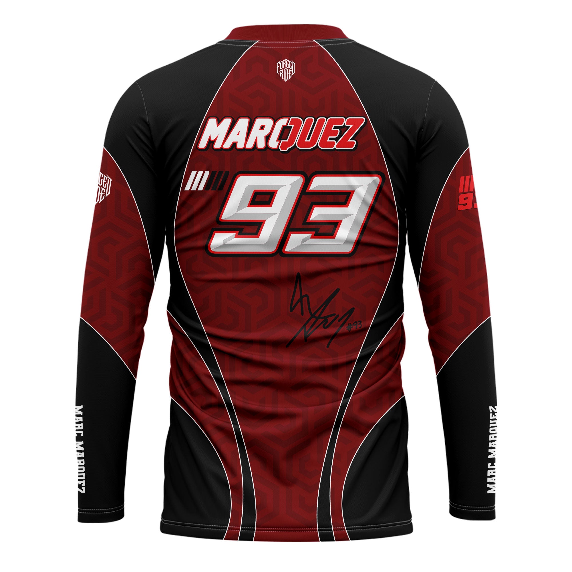 [HJ] Marquez #93 Long Sleeve Racing Jersey - Racing Fan Apparel