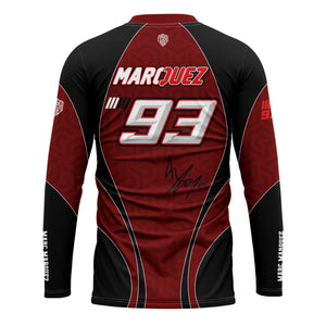 [HJ] Marquez #93 Long Sleeve Racing Jersey - Racing Fan Apparel