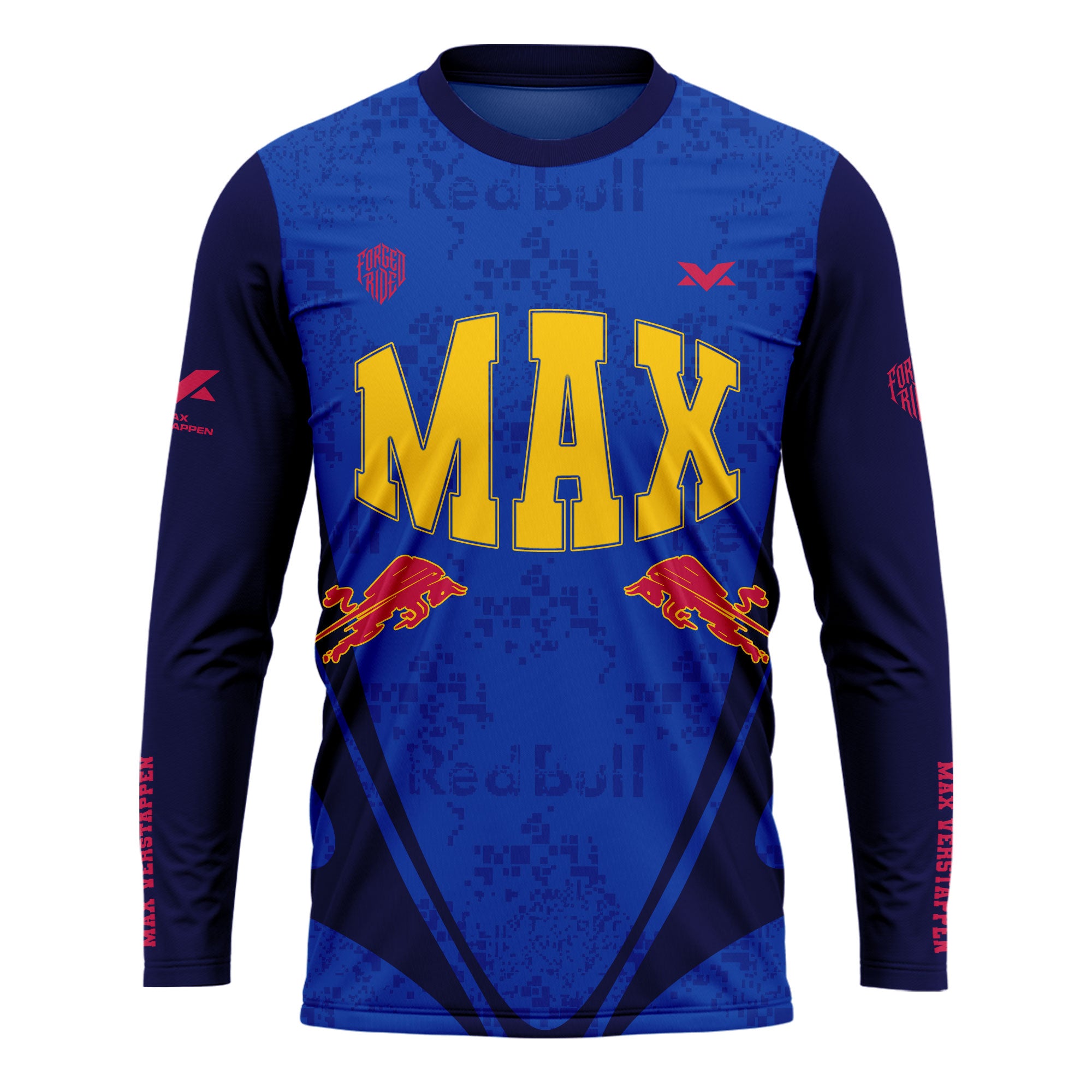 [HJ] MV3 Long Sleeve Racing Jersey - #3 Fan Gear