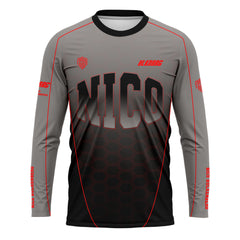 [HJ] Hulk #27 Long Sleeve Racing Jersey - Driver Apparel