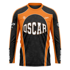 [HJ] Oscar #81 Long Sleeve Racing Jersey - F1 Fan Apparel