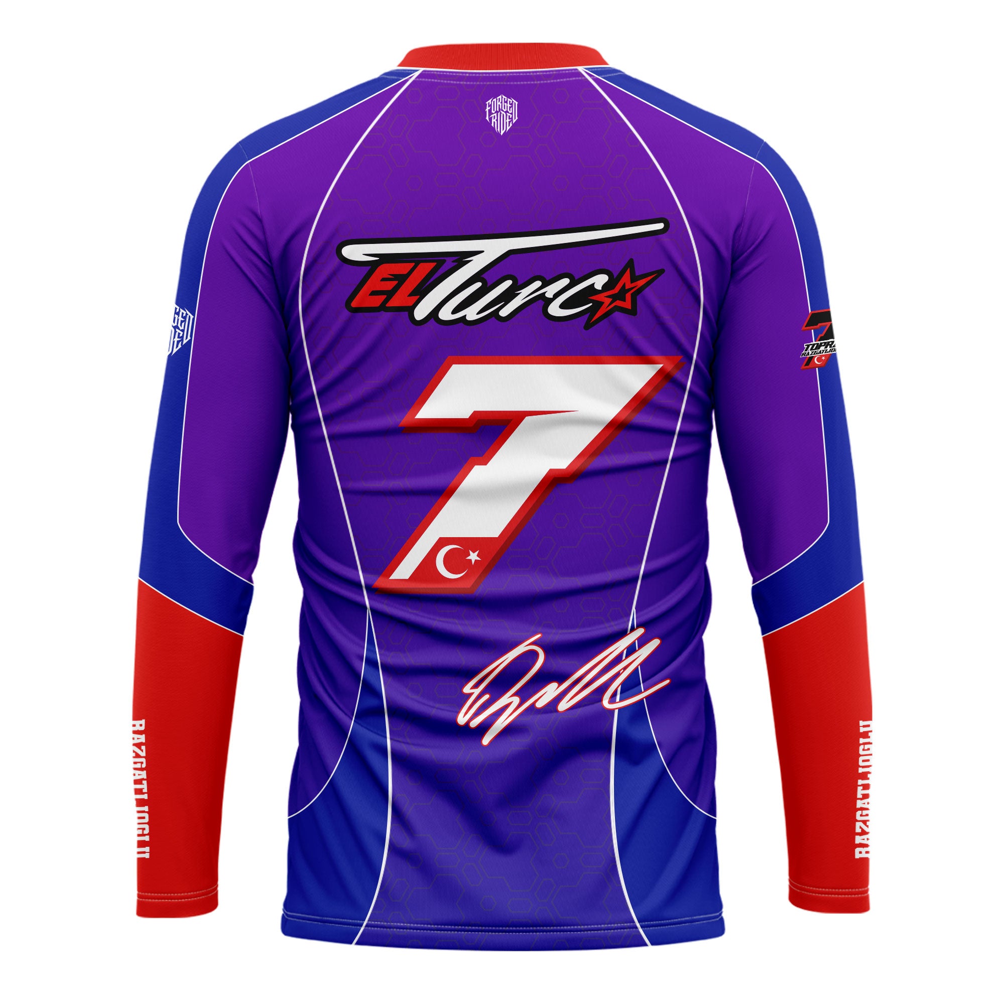 [HJ] Razgatlioglu #7 Long Sleeve Racing Jersey - Racing Fan Apparel