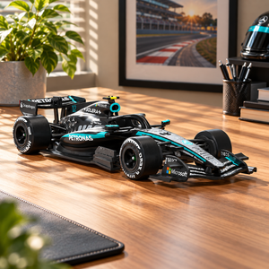 MER Racing Car 3D Printed Gift - Motorsport Fan Desk Decor