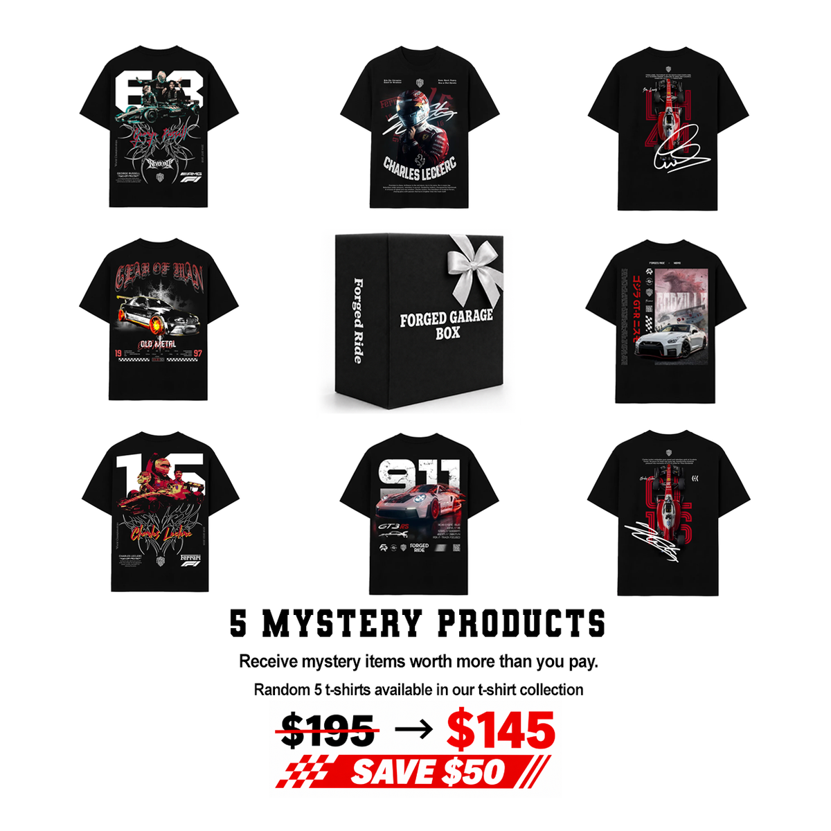 [Limited] Random 5-Piece Exclusive Racing Collector’s Edition