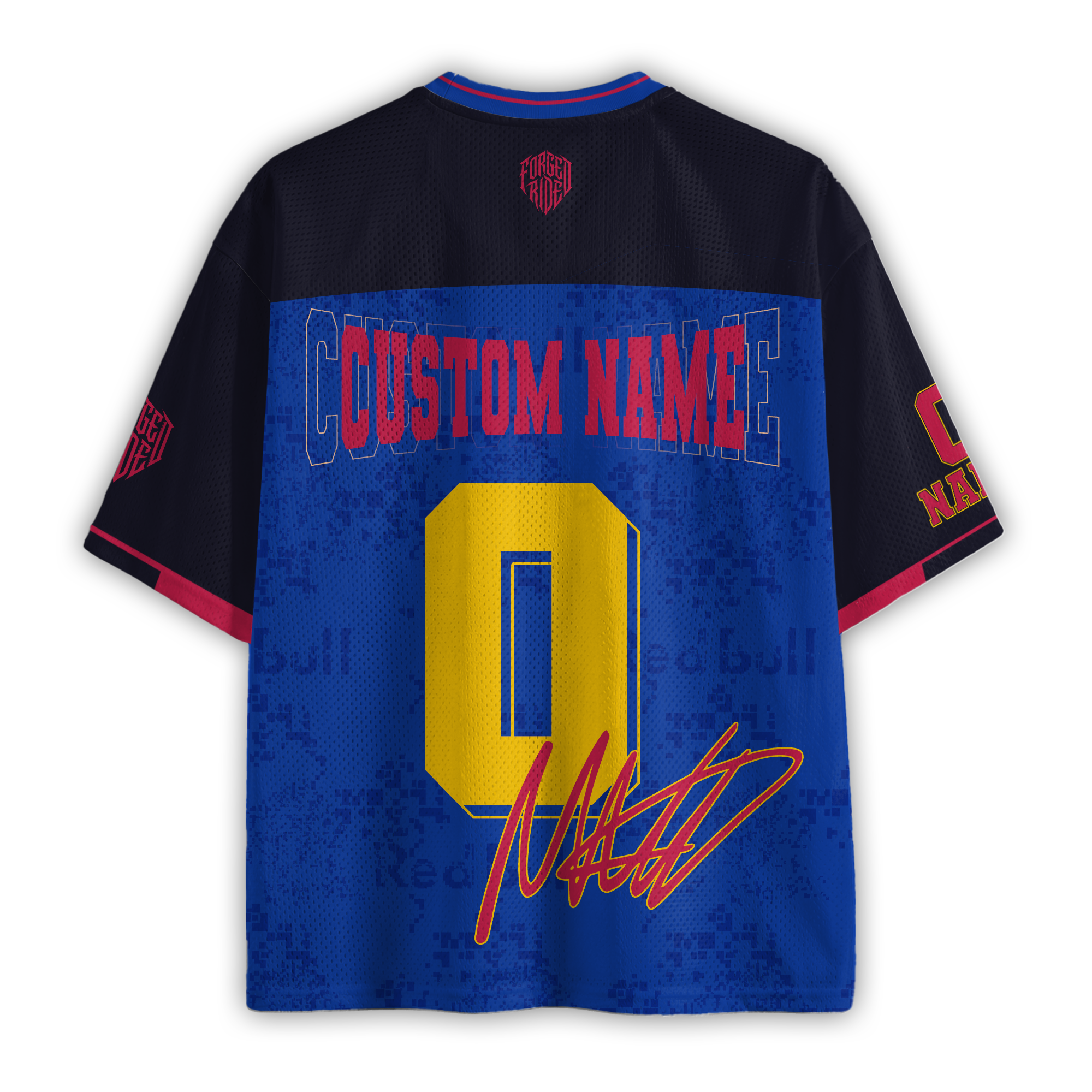 [Personalisiert] RB Racing Name & Nummer - Football Mesh-Trikot
