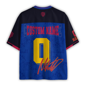 [Personalisiert] RB Racing Name & Nummer - Football Mesh-Trikot