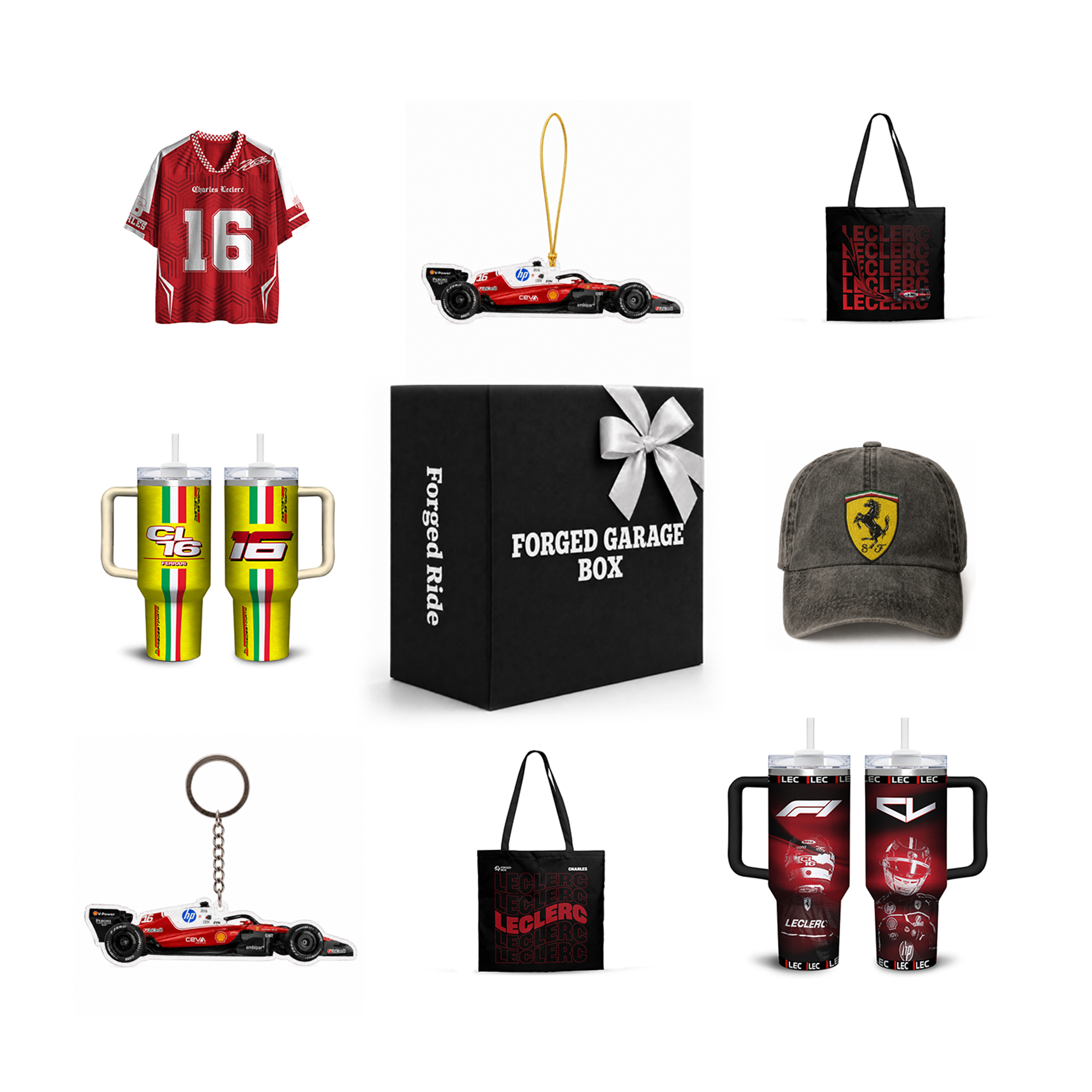 Charles #16 Racing Mystery Box - Random Surprise Gift Box for Racing Fans