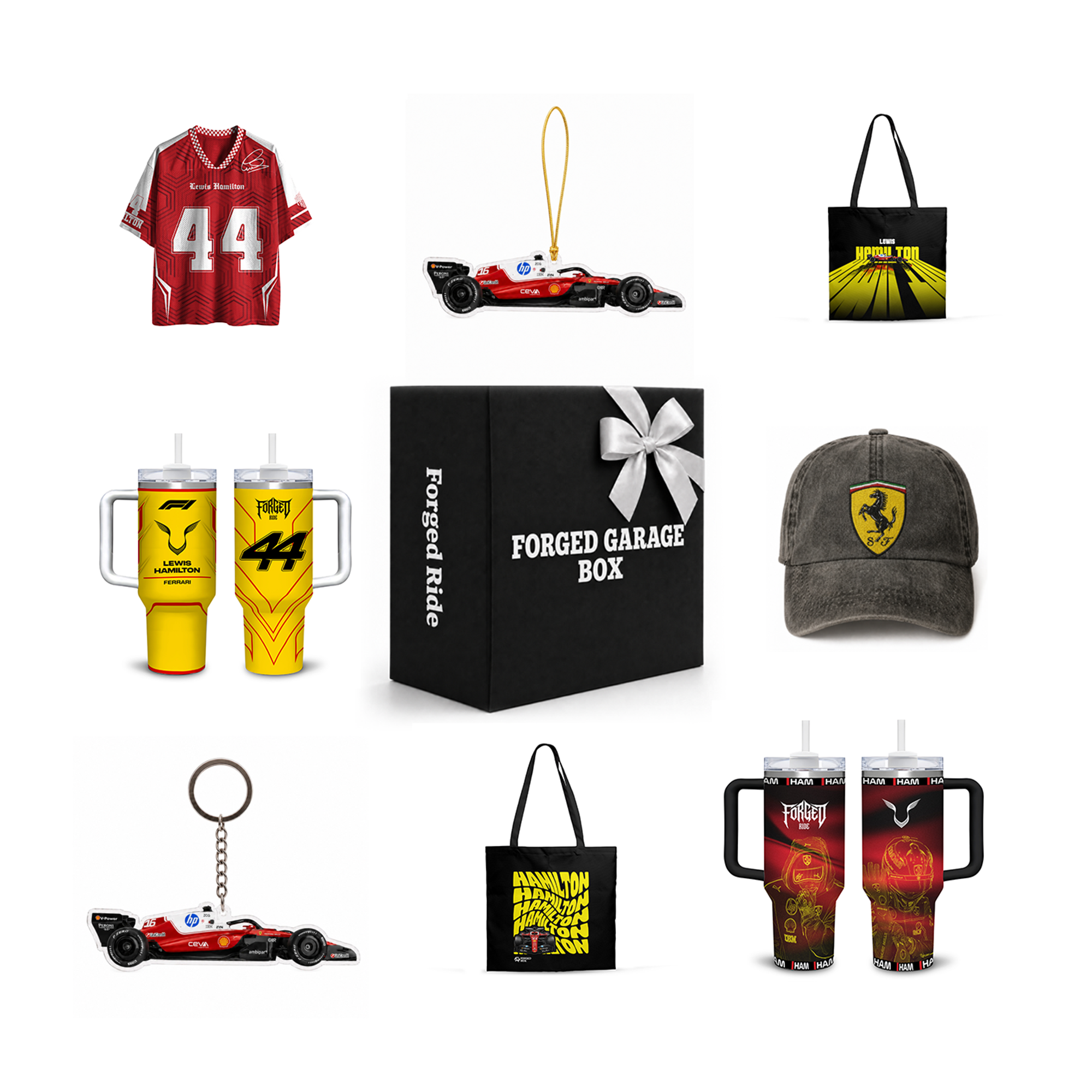 Lewis #44 Racing Mystery Box - Random Surprise Gift Box for Racing Fans