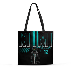 Kimi #12 Racing Canvas Tote Bag