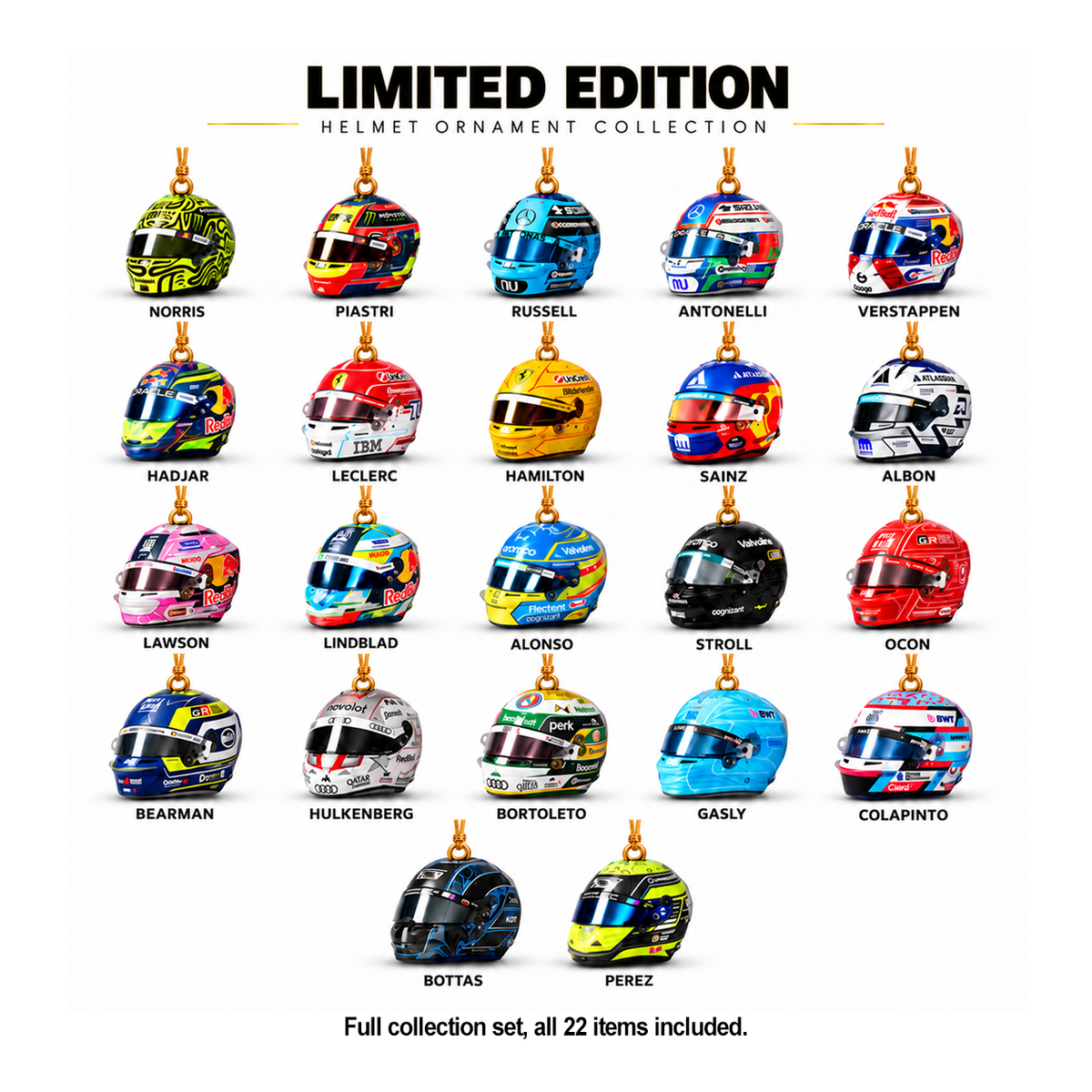 Kimi #12 Mystery Box – Exklusive Rennsport-Sammleredition, 3-teilig