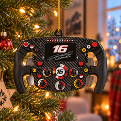 CL16 Charles Racing Suncatcher Ornament - Acrylic Window Hanging