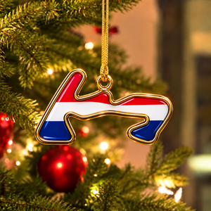 Circuit Map Hanging Ornament - Christmas Decoration