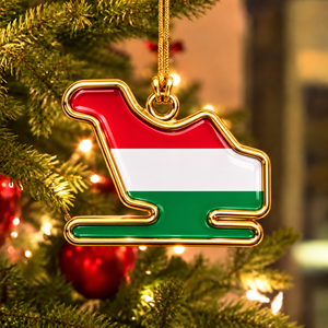 Hungary Grand Prix Track Ornament - Motorsport Holiday Decor