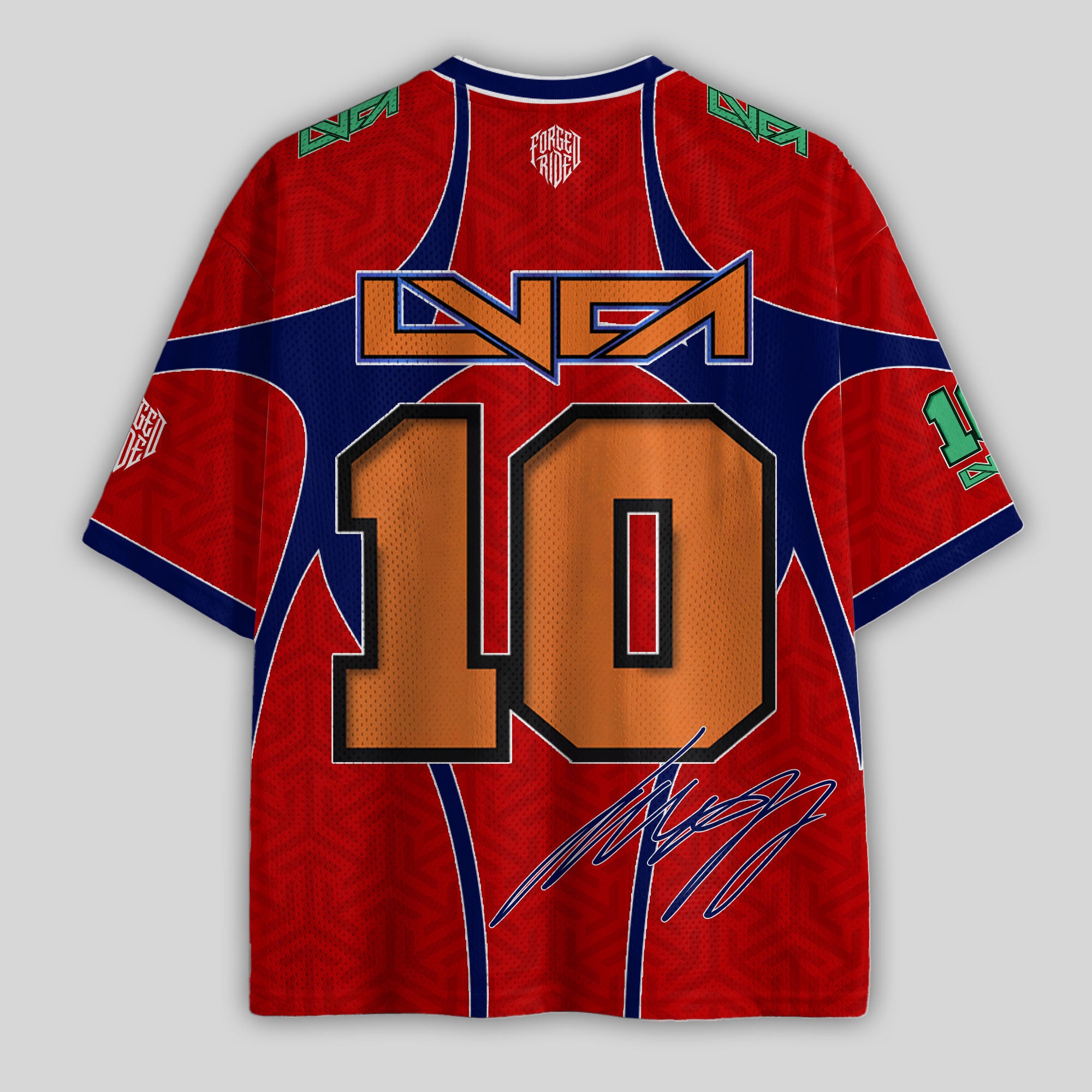'MT' Luca #10 HRC Racing Mesh Football Jersey