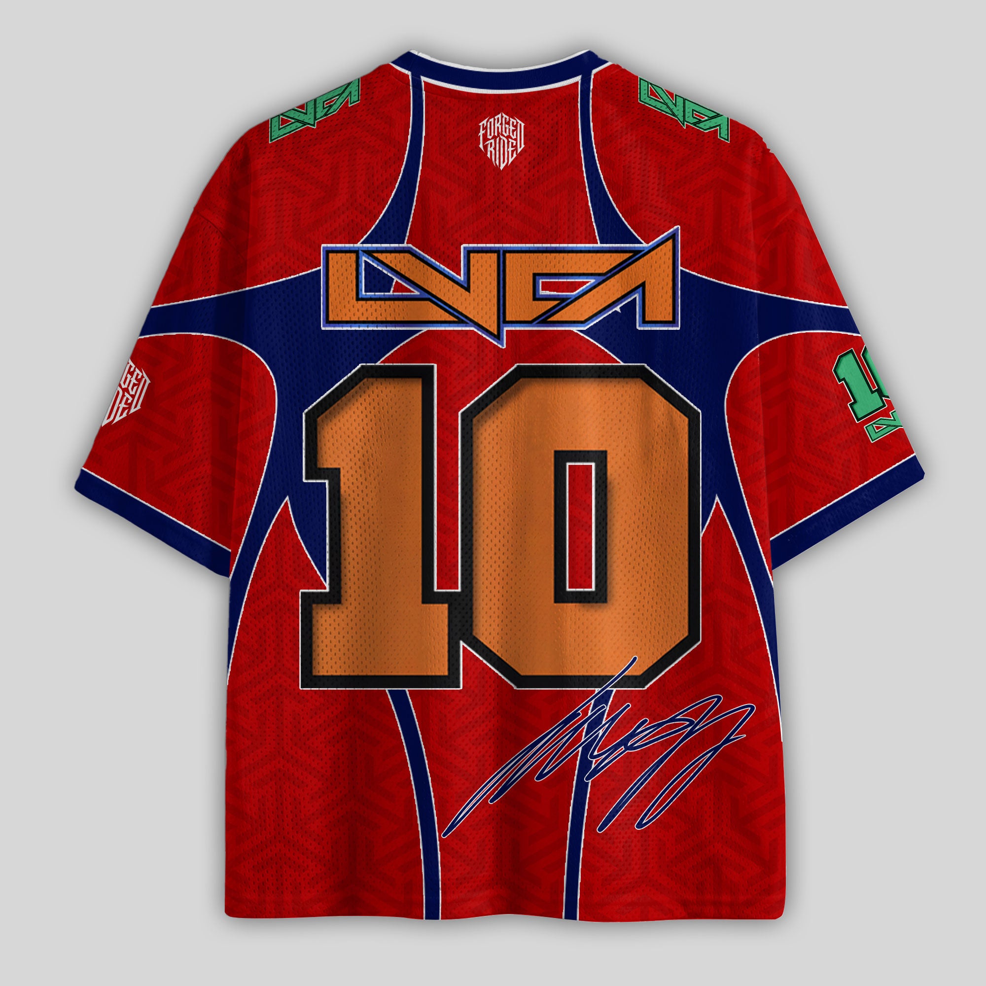 'MT' Luca #10 HRC Racing Mesh Football Jersey
