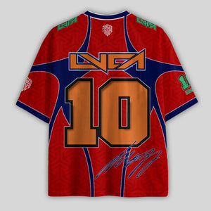 'MT' Luca #10 HRC Racing Mesh Football Jersey