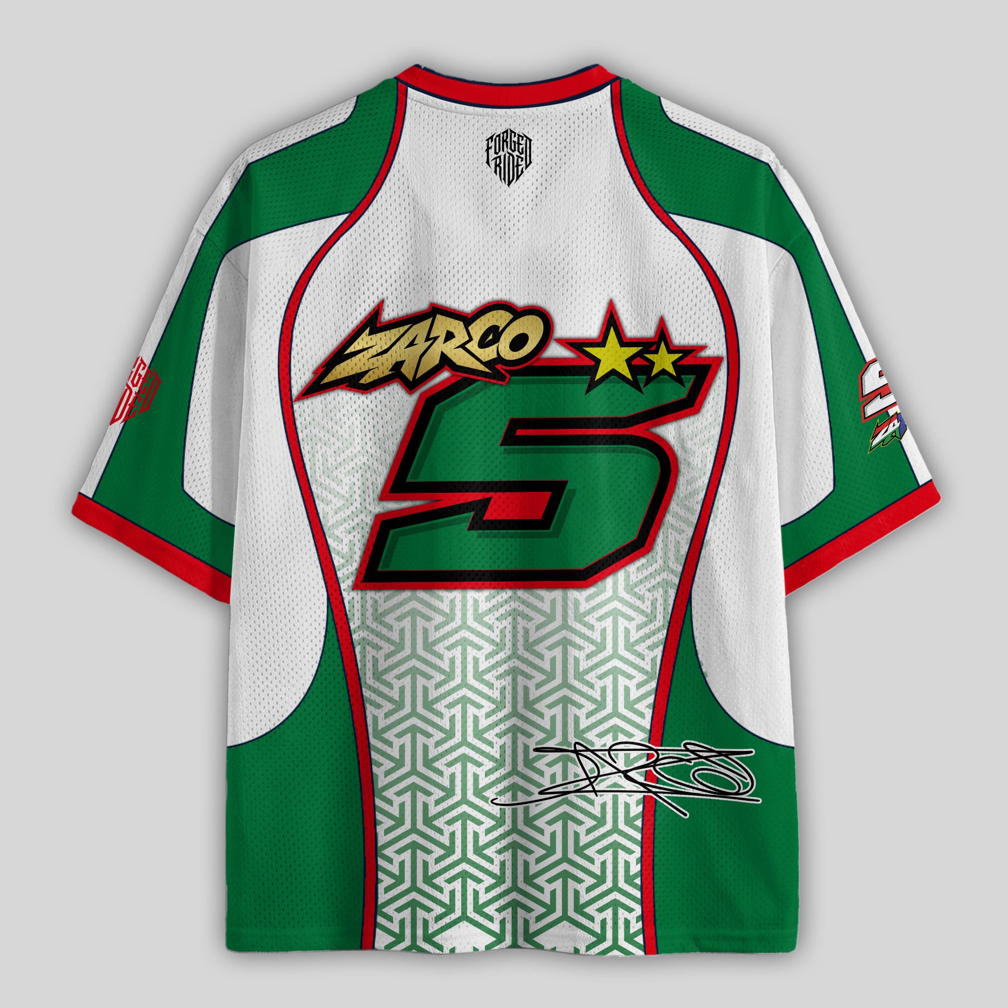'MT' Zarco 3 LCR Racing Mesh Football Jersey