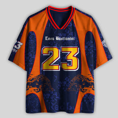 'MT' Bestia #23 Red Tech3 Racing Mesh Football Jersey