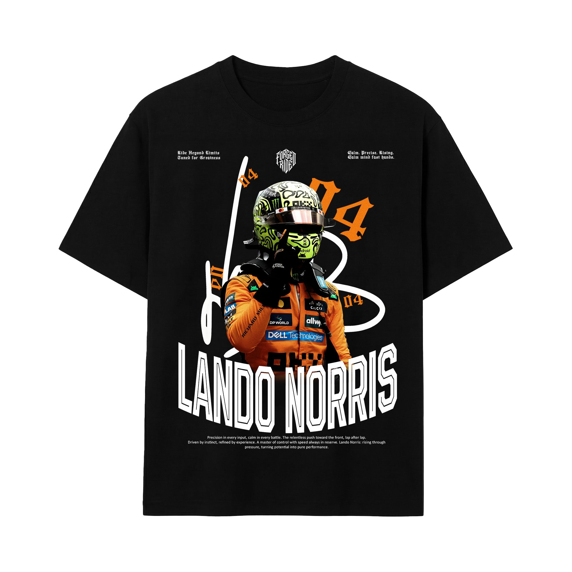 Lando Mc Formula 1 Racing T-Shirt